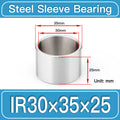 IR30mm×35mm×25mm steel bushing specification drawing and dimensions