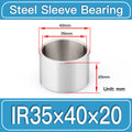 IR35mm×40mm×20mm steel bushing specification drawing and dimensions