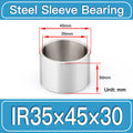 IR35mm×45mm×30mm steel bushing specification drawing and dimensions