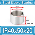 IR40mm×50mm×20mm steel bushing specification drawing and dimensions