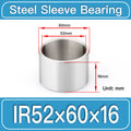 IR52mm×60mm×16mm steel bushing specification drawing and dimensions