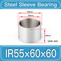 IR55mm×60mm×60mm steel bushing specification drawing and dimensions