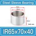 IR65mm×70mm×40mm steel bushing specification drawing and dimensions