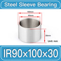 IR90mm×100mm×30mm steel bushing specification drawing and dimensions