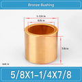 BRB-5_8X1-1_4X7_8 Inch Oil-Impregnated Bronze Sleeve Bushings dimension drawing