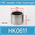 HK0611 Drawn Cup Needle Roller Bearings dimension drawing