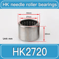 HK2720 Drawn Cup Needle Roller Bearings dimension drawing