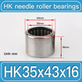 HK35X43X16 Drawn Cup Needle Roller Bearings dimension drawing