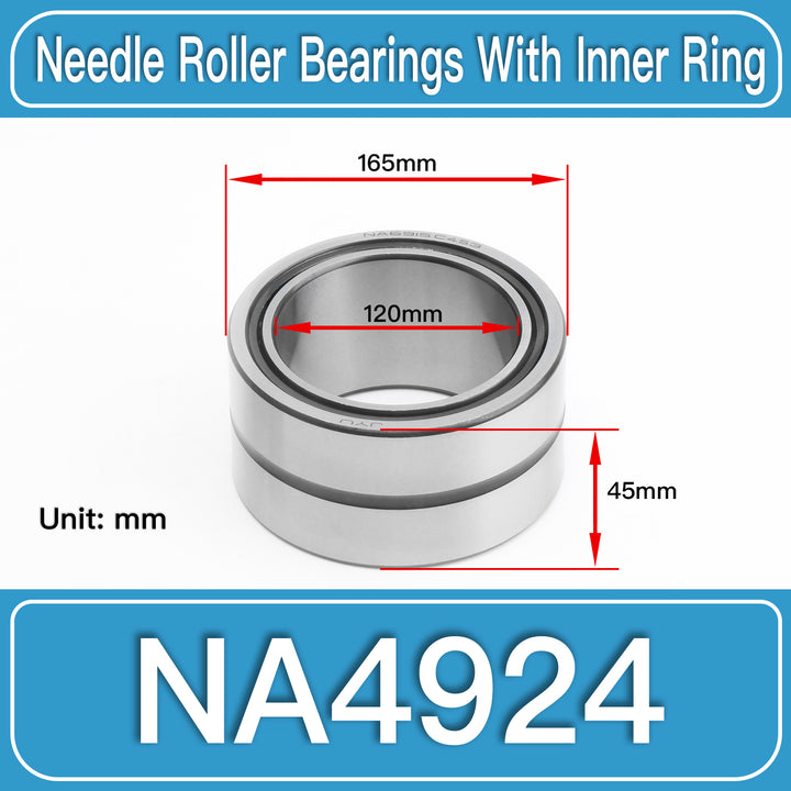 NA4924 Machined Needle Roller Bearings dimension drawing