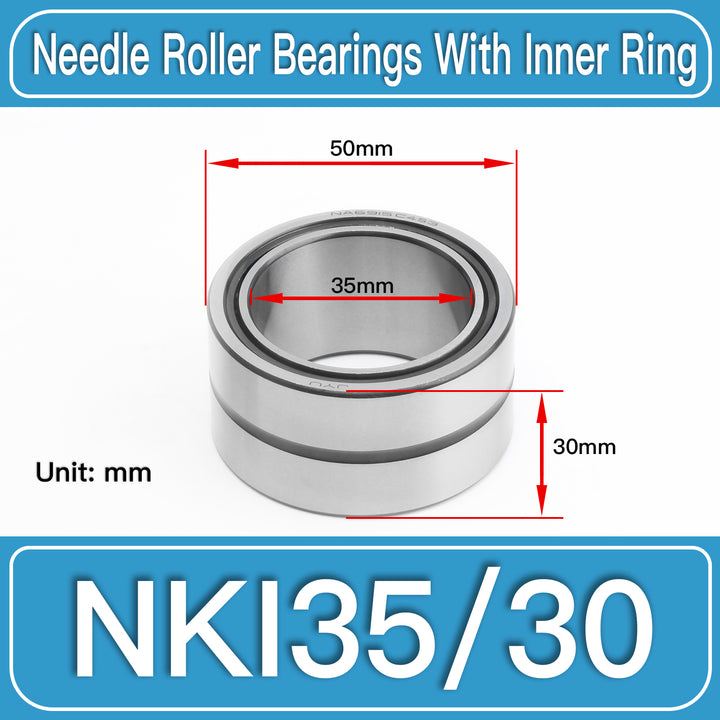 NKI35_30 Machined Needle Roller Bearings dimension drawing