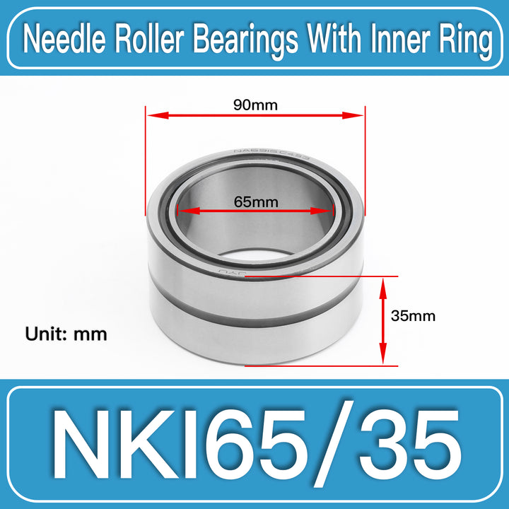 NKI65_35 Machined Needle Roller Bearings dimension drawing