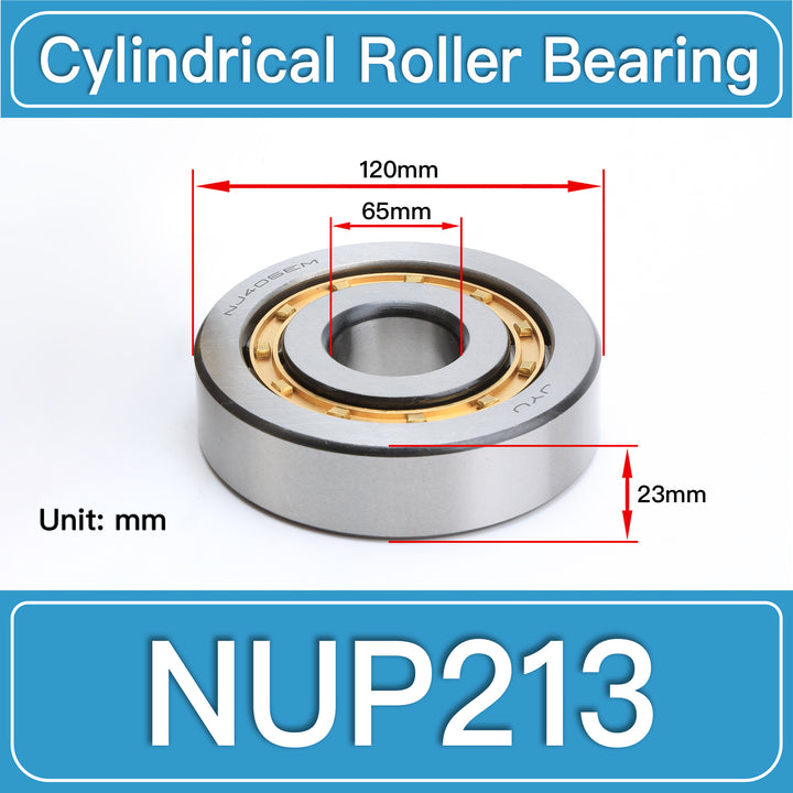 NUP213 Cylindrical Roller Bearings dimension drawing